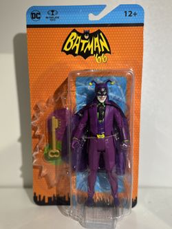 DC McFarlane Batman Retro ‘66 TV Series THE JOKER 6” Figure NEW 2023 Sealed