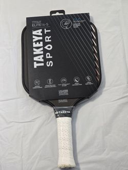 Takeya Sport Titan Elite 14-S Pickleball Paddle Precision Optimized Power New