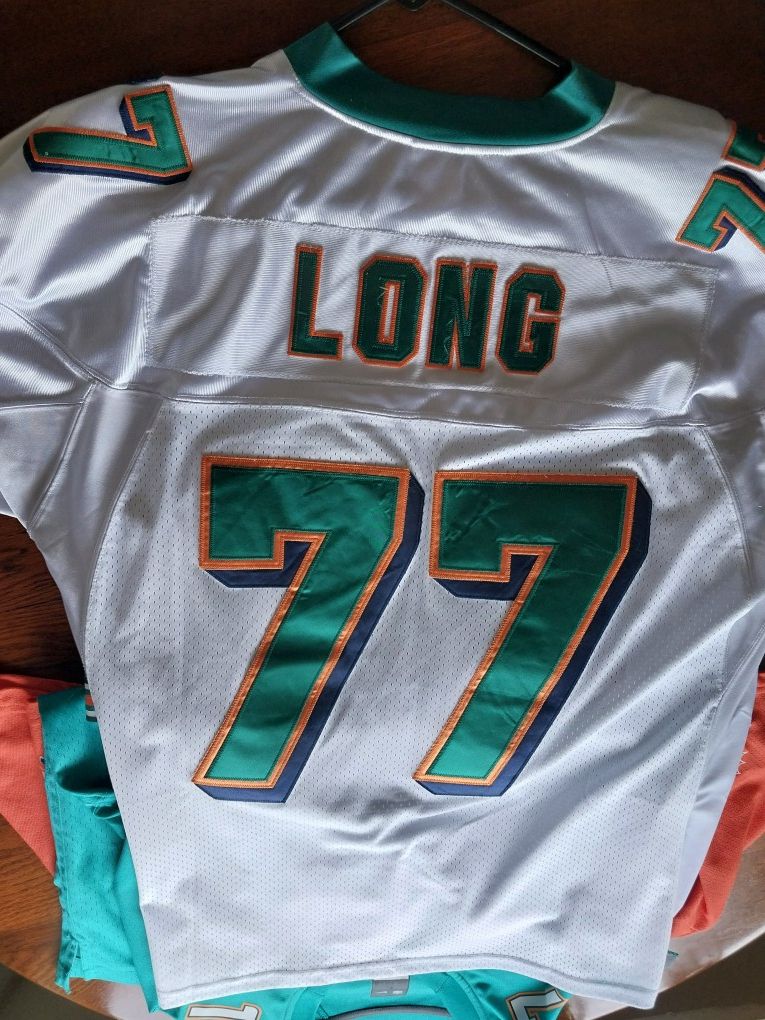 Miami Dolphins 77 Long Jersey 