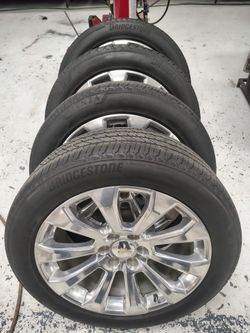 22” OEM Chevrolet High Country Wheels – Silverado, Tahoe & Suburban