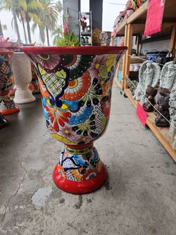 16%off maceta talavera ($95)tel (contact info removed)