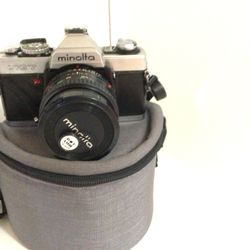 Minolta XG7 35 mm Camera plus zoom lens and Flash