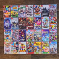 Nintendo Switch Games (Read Description)