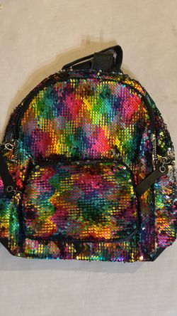 Sequin backpack