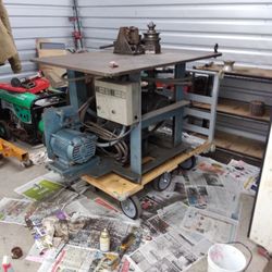 Electric/Hydraulic.  Industrial  Pipe bender
