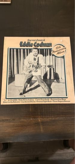 The Very Best of Eddie Cochran Vinyl LP