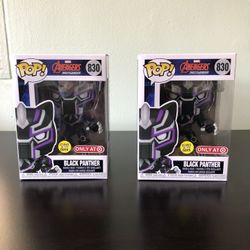 Funko Pop! Black Panther # 345 Glow In The Dark