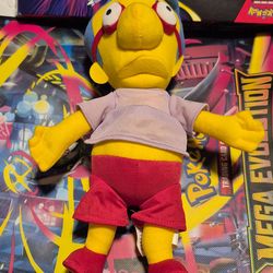 The Simpsons Milhouse Van Houten & Buzz Cola Universal Studios Exclusive Plush Doll Toys