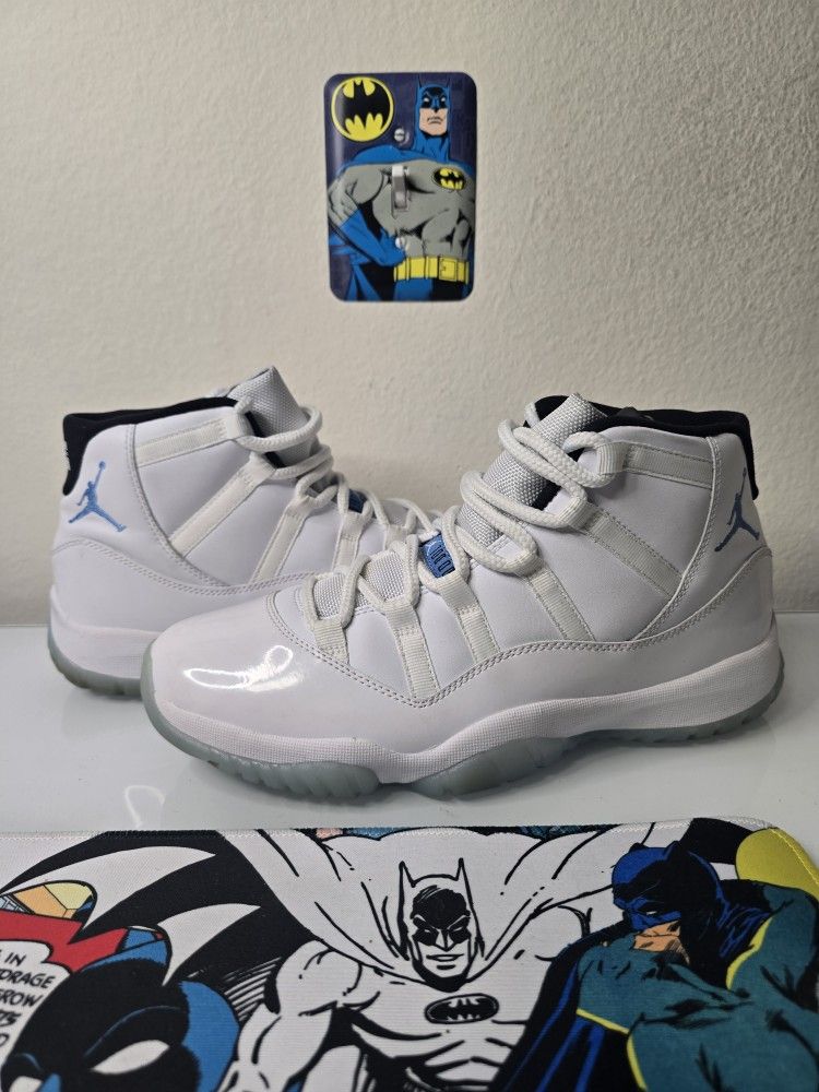 Legend Blue Jordan 11s, Size 10.5