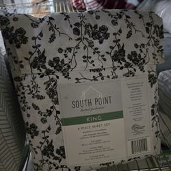 South Piont 6 Piece Sheet Set King Size 