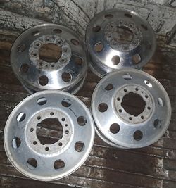 Aluminum rims all matching
