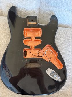 MAKE OFFER - Full Size Made in Korea Squire Stratocaster Body