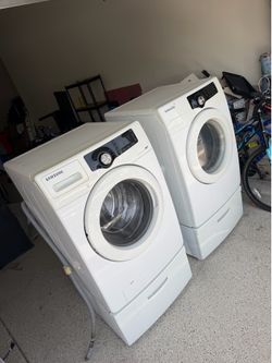 Washer and dryer