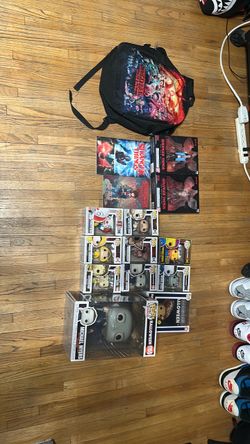 Horror Funko pops and Stranger things