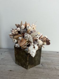Ornamental Vase with Seashells