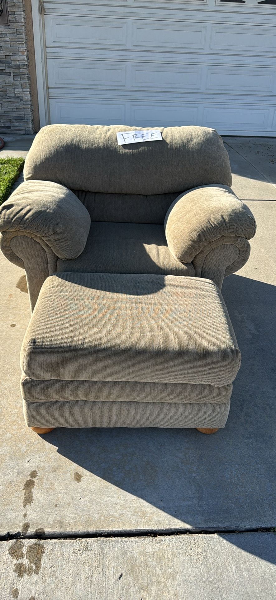 Chair And Ottoman 