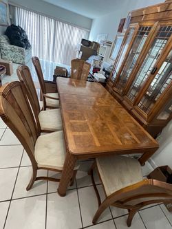 Dining Set and China Cabinet