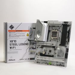 AsRock X870 Steel Legend Wifi AM5 AMD Ryzen 7 7800X3D 8 Core 4.20GHz ATX