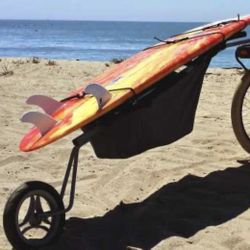 Wheele Surf Surfboard Bike Trailer 