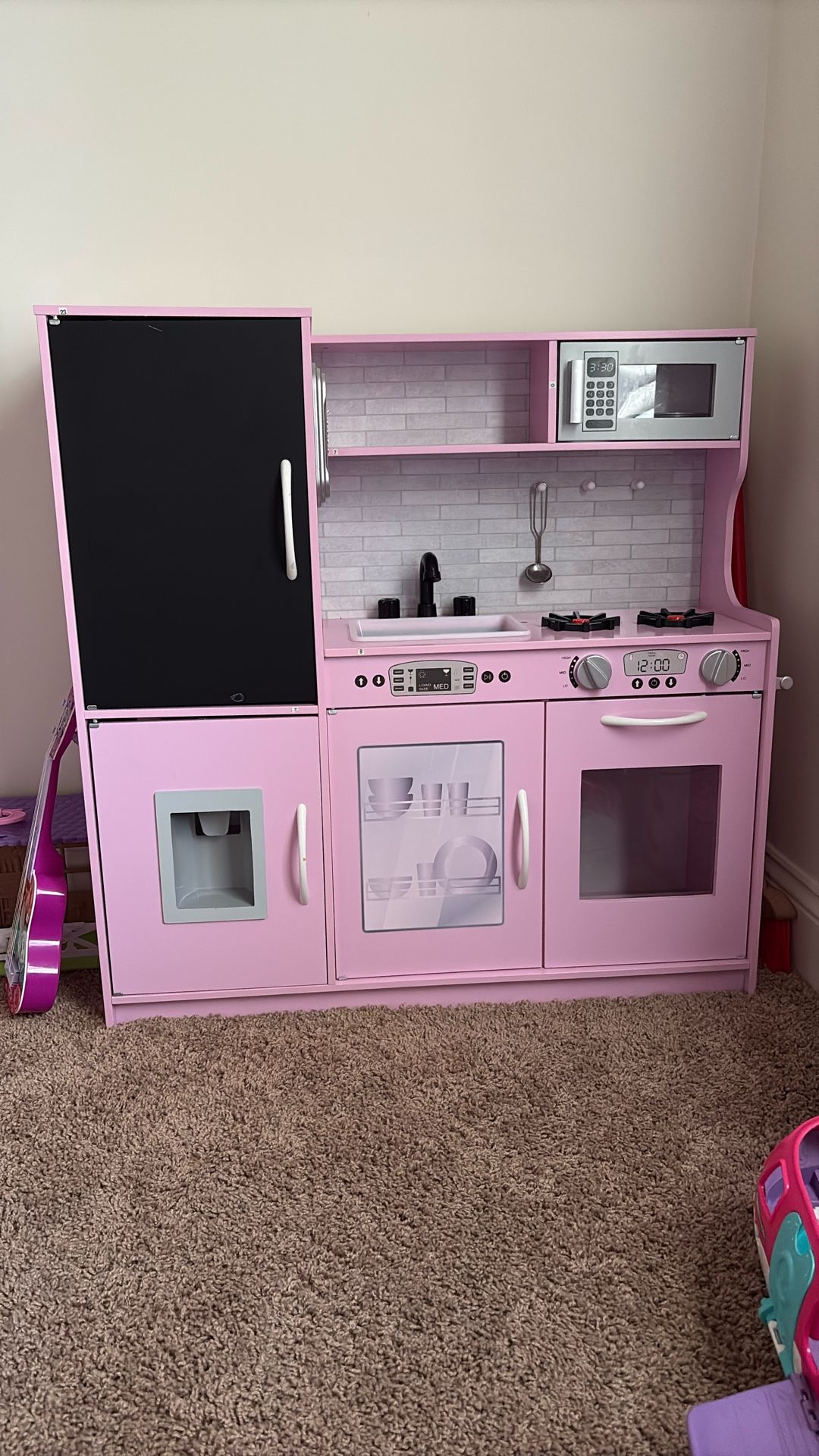 Pink Kitchen Set