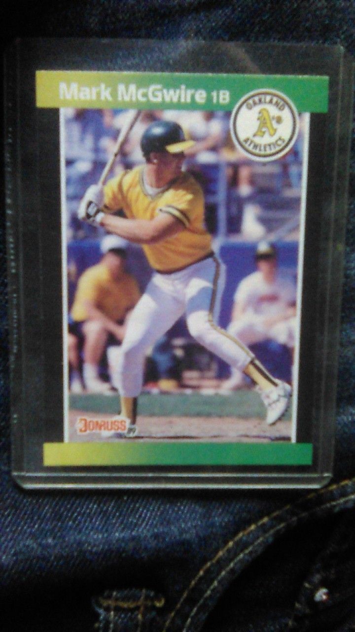 1988 and 1990 Donruss Mark McGwire Baseball Cards
