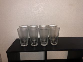 8 set of glass cups