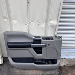 Ford F-150 Door Panel Driver Front Left 2015-2020 F150 Grey Complete