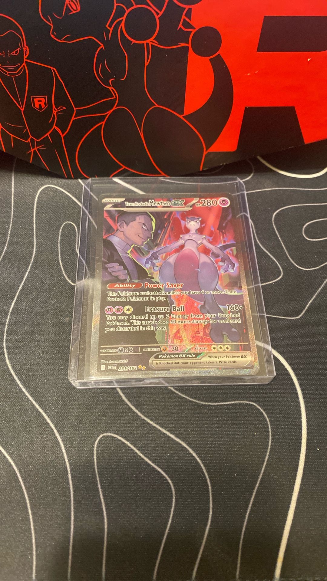 Team Rockets Mewtwo Ex SIR