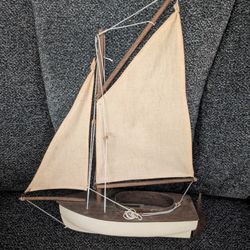 Nautical Decor Model Sailboat