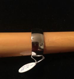 Sterling Silver Wedding Band 8MM