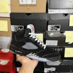 Jordan Black Metallic Reimagined 5s size 11 VNDS