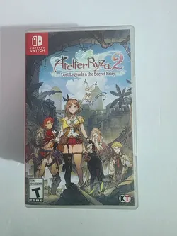 Atelier Ryza 2 Lost Legends Secret Fairy Nintendo Switch CIB Tested