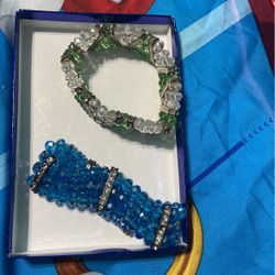 2 Stretchy Bracelets For $5 Very Cute 