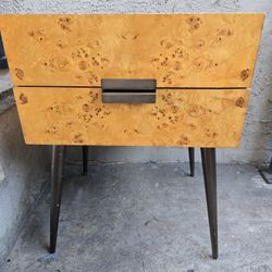 Deco Burl Night Stand