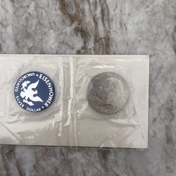 1971 Eisenhower Uncirculated Silver Dollar