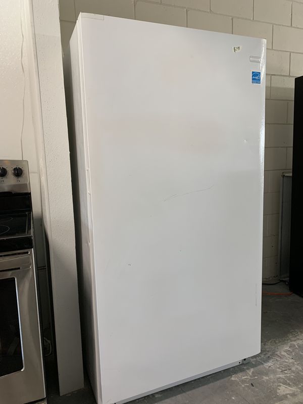Huge stand up freezer plugged in and cold for Sale in Orlando, FL OfferUp