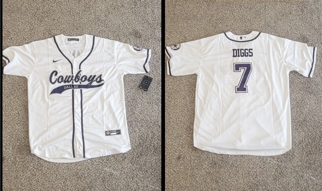 Trevon Diggs Dallas Cowboys Baseball Jersey 