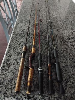 5 Vintage Berkley Fishing Rods