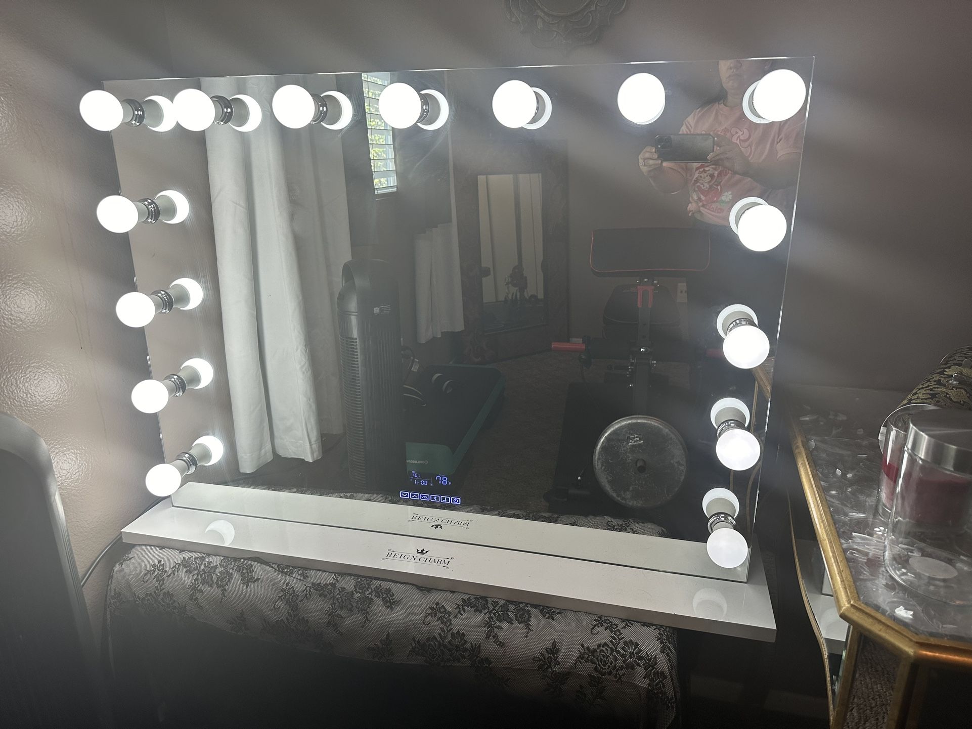 Large Vanity Mirror  44x32 $300 