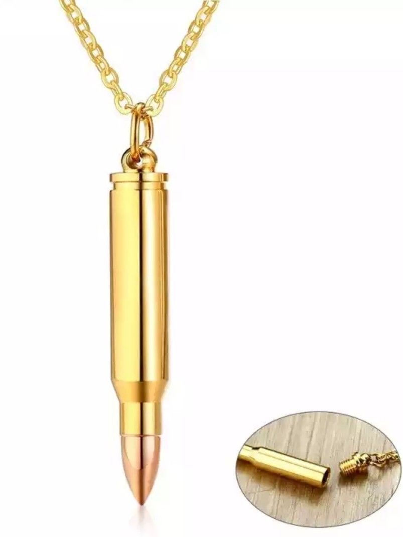 Golden Bullet locket