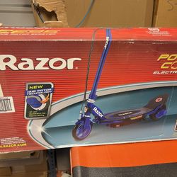 Razor Power Core E95 Electric Scooter Blue NEW