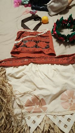 Moana handmade costume 4t