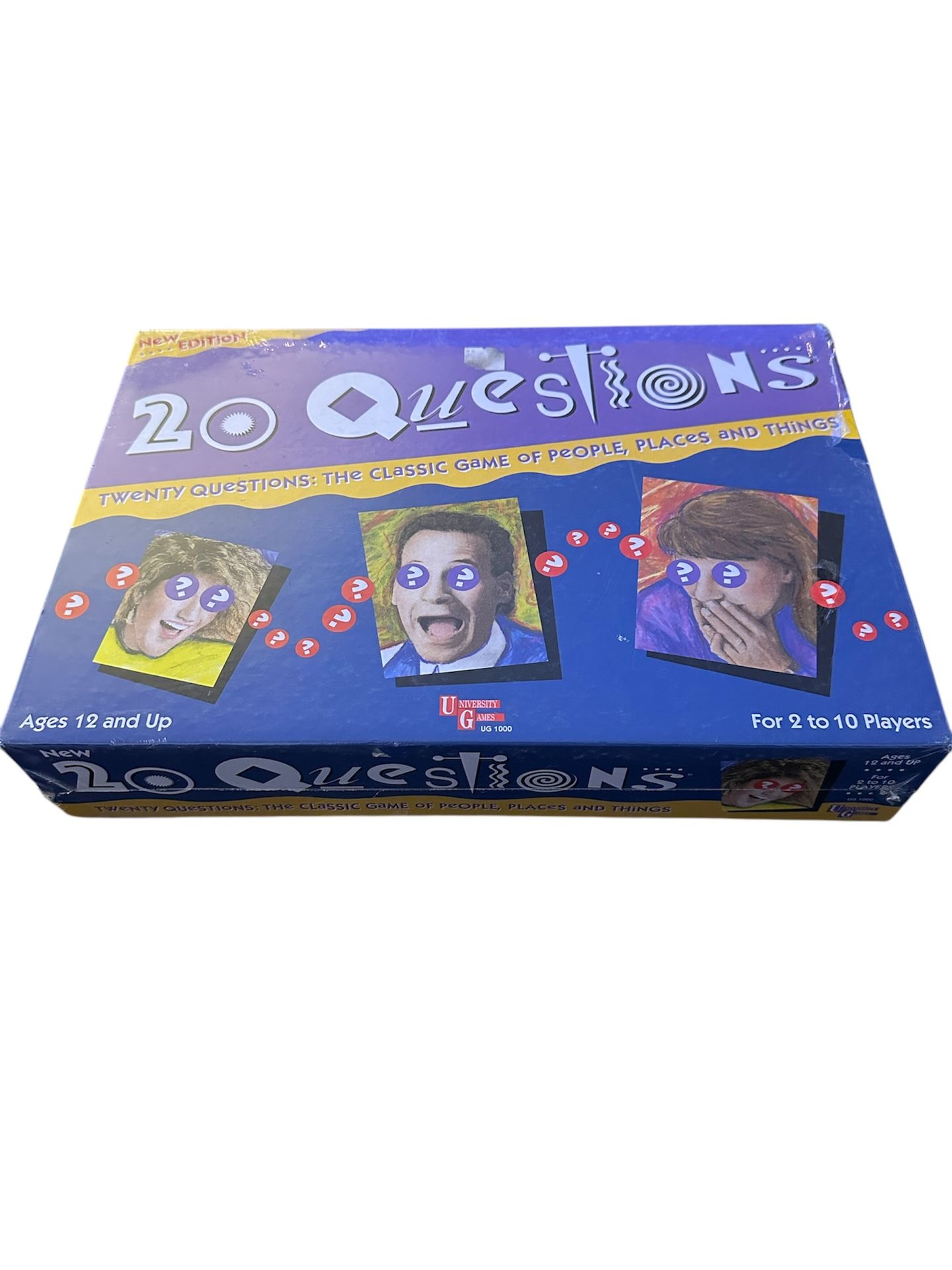 20 Questions Board Game 1992 Edition