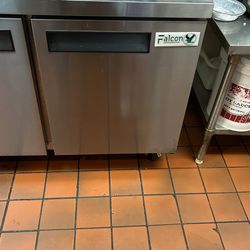 2 Door Undercounted Refrigerator