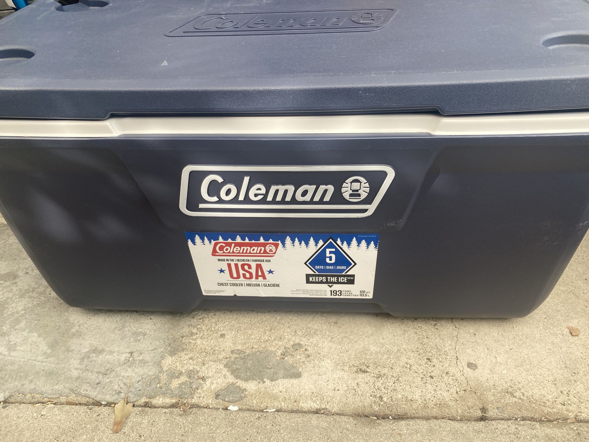 Coleman Xtreme cooler 120 qt