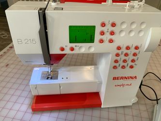 Bernina machine