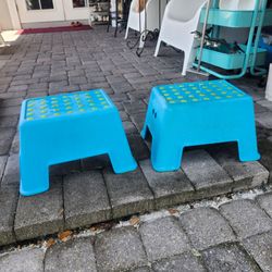 $15 for two Stepstool plant stand seat