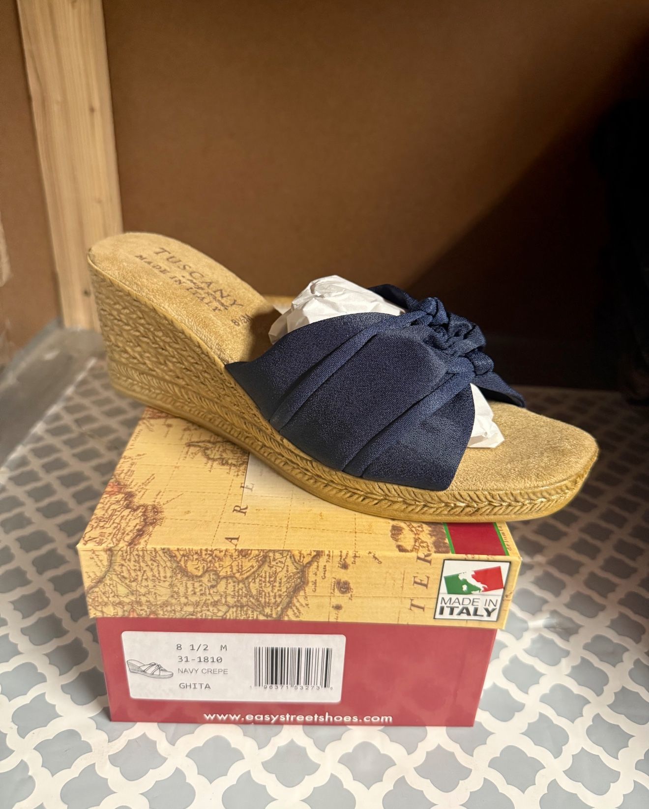 Easy Street Wedge Sandals