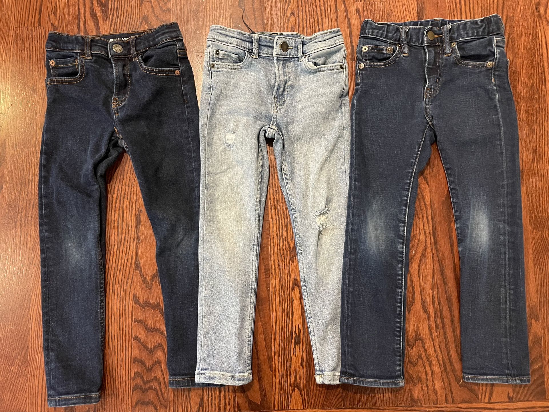 Boys Size 6 Skinny Jeans - Lot of 3, Zara Kids, Crewcuts