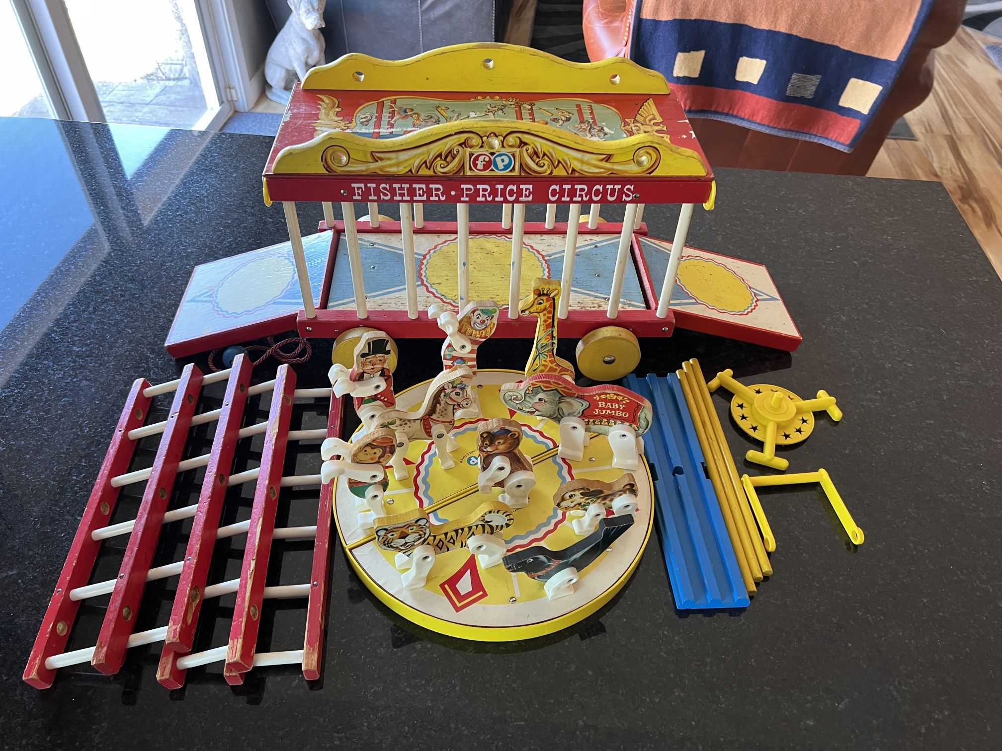 Vintage 1962 Fisher Price Circus #900 